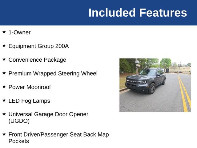 Used 2025 Ford Bronco Sport Big Bend w/ Convenience Package AWD/4WD image 4