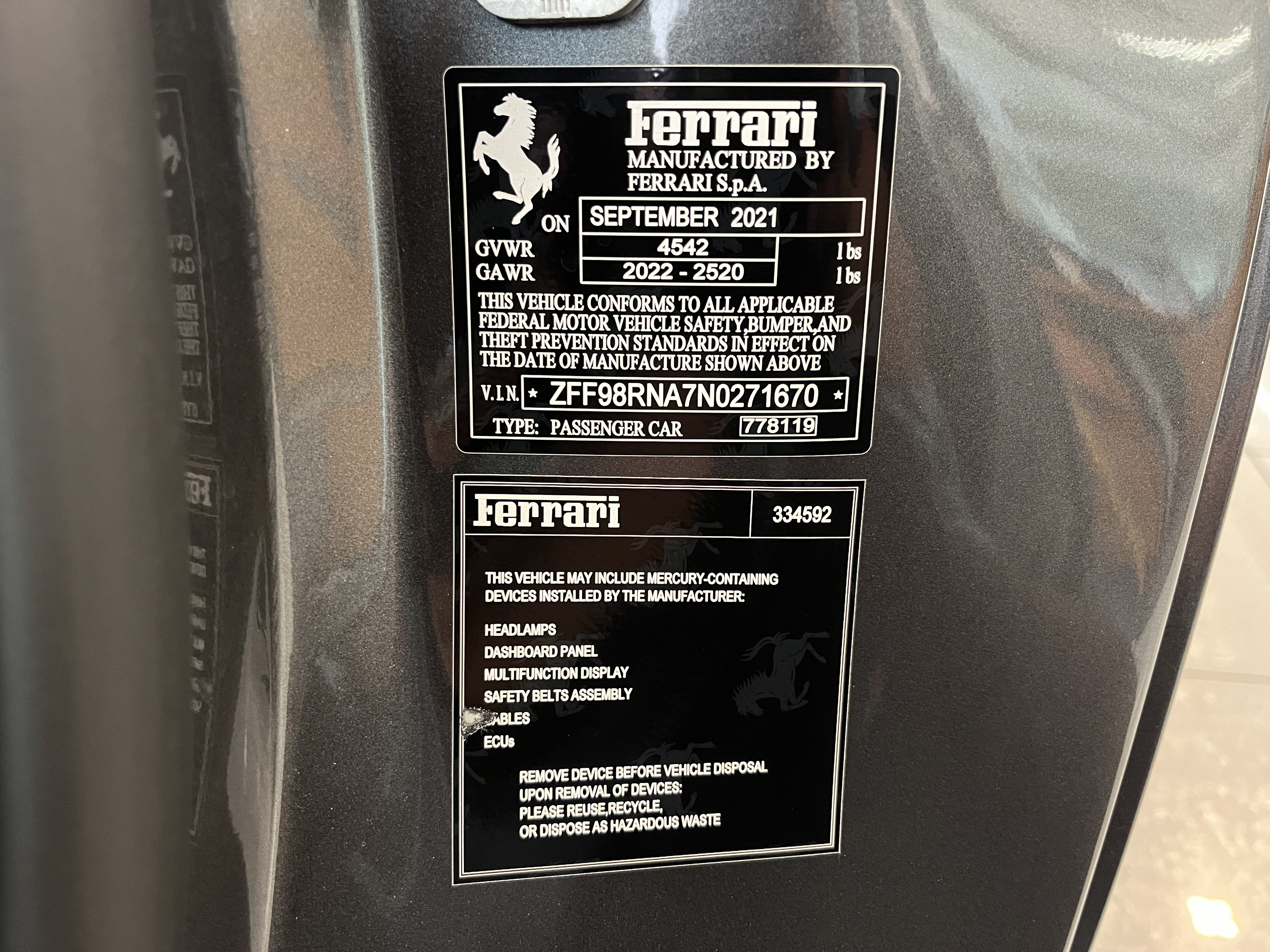 Used 2022 Ferrari Roma RWD image 49