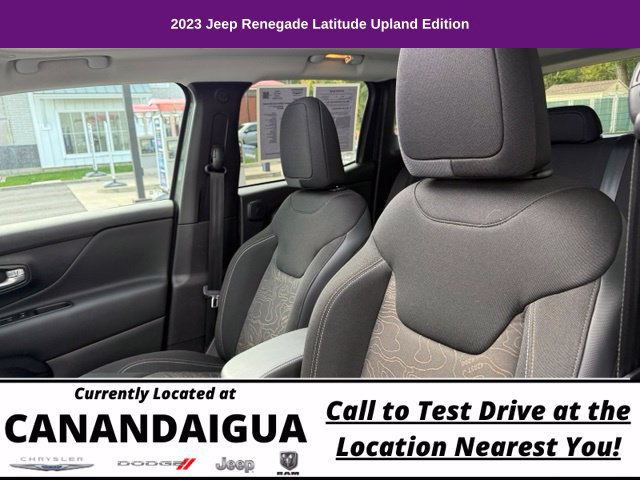 Used 2023 Jeep Renegade Latitude w/ Sun/Sound Group AWD/4WD image 11