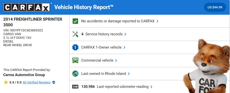 Used 2014 Freightliner Sprinter 3500 image 55