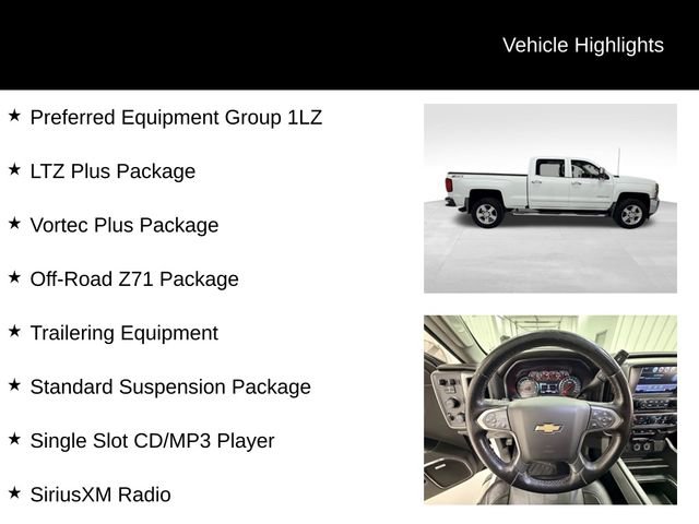 Certified 2019 Chevrolet Silverado 2500 LTZ w/ Vortec Plus Package AWD/4WD image 16