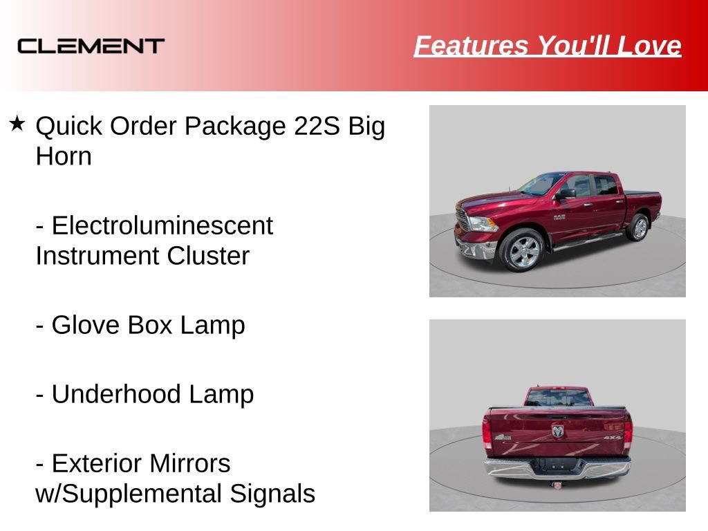 Used 2017 RAM 1500 Big Horn AWD/4WD image 29
