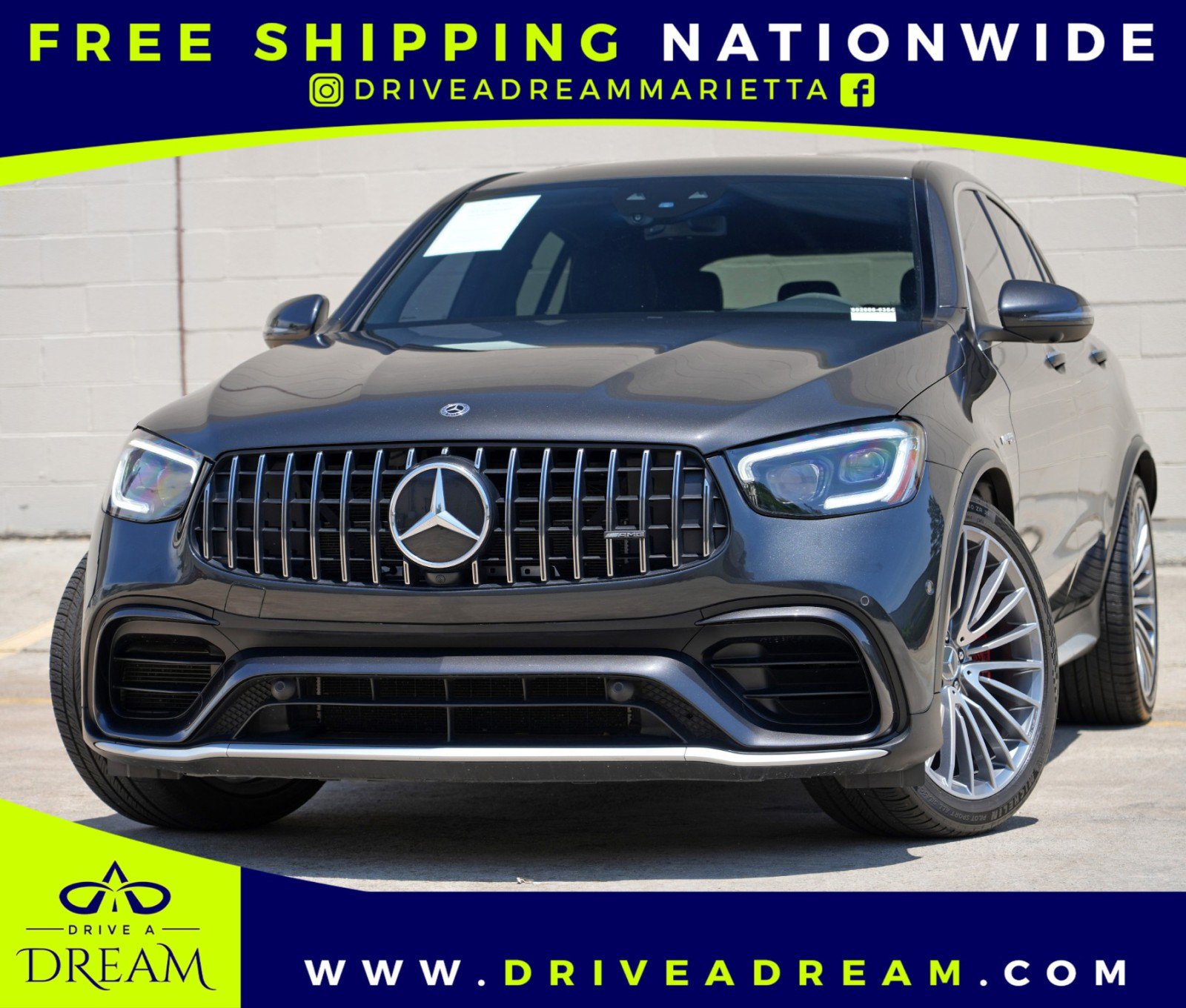 Used 2020 Mercedes-Benz GLC 63 AMG S image 1