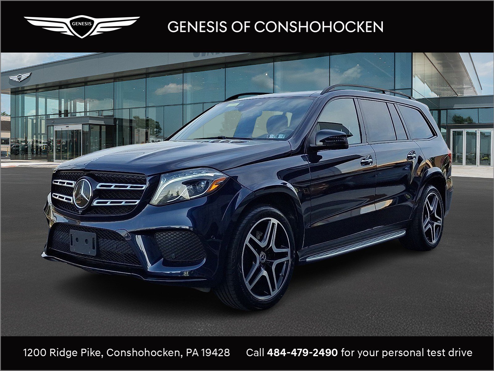 Used 2019 Mercedes-Benz GLS 550 4MATIC image 1