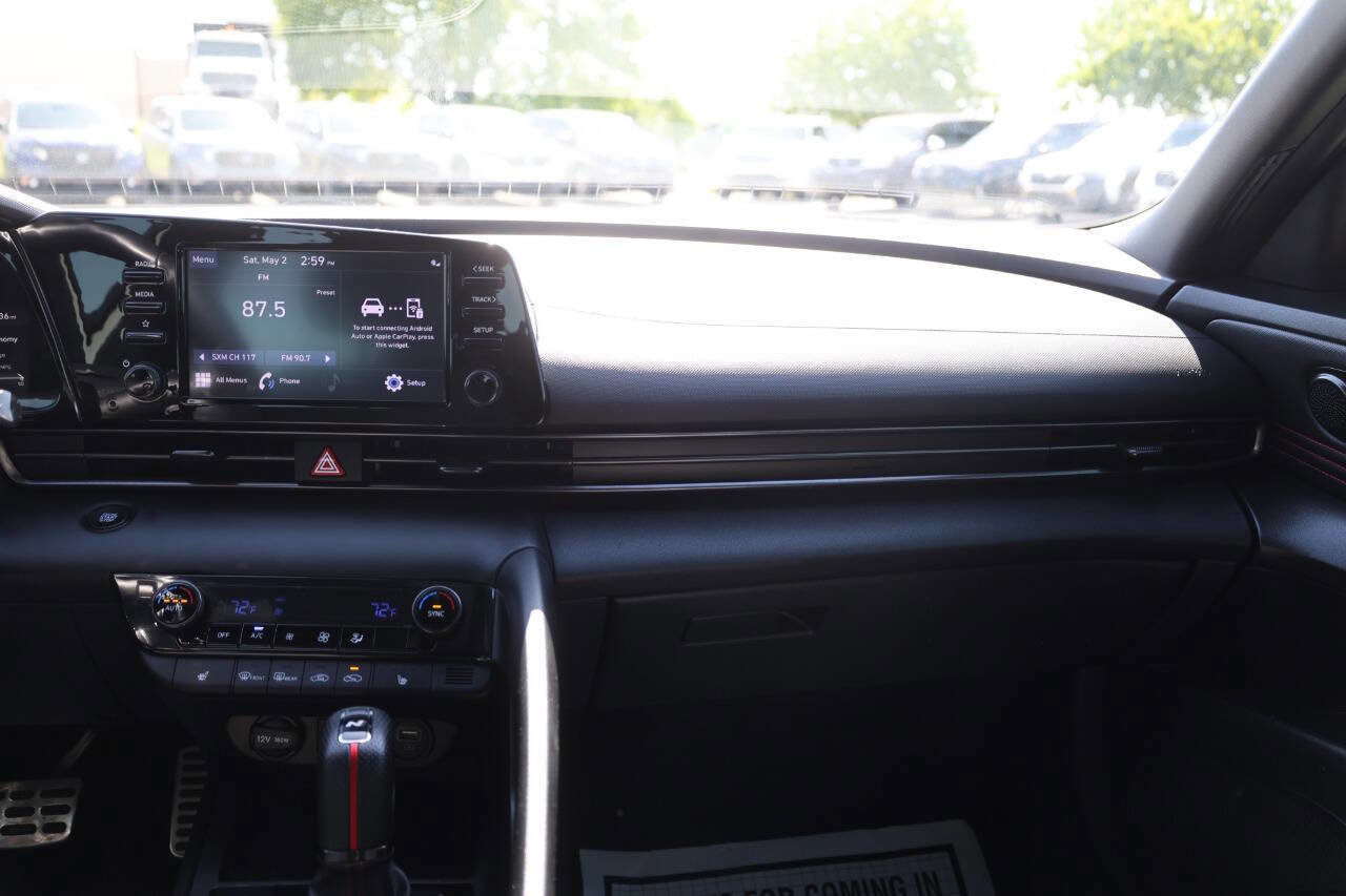 Used 2022 Hyundai Elantra N Line w/ Cargo Package FWD image 24