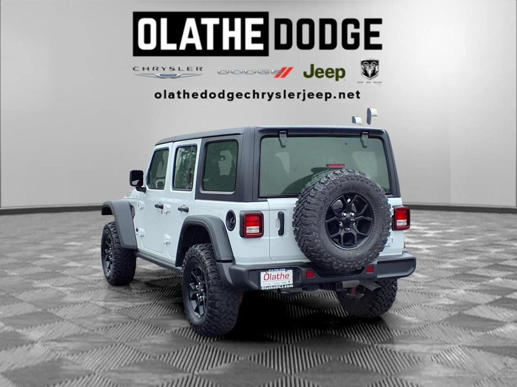 Certified 2025 Jeep Wrangler Unlimited Sport AWD/4WD image 3