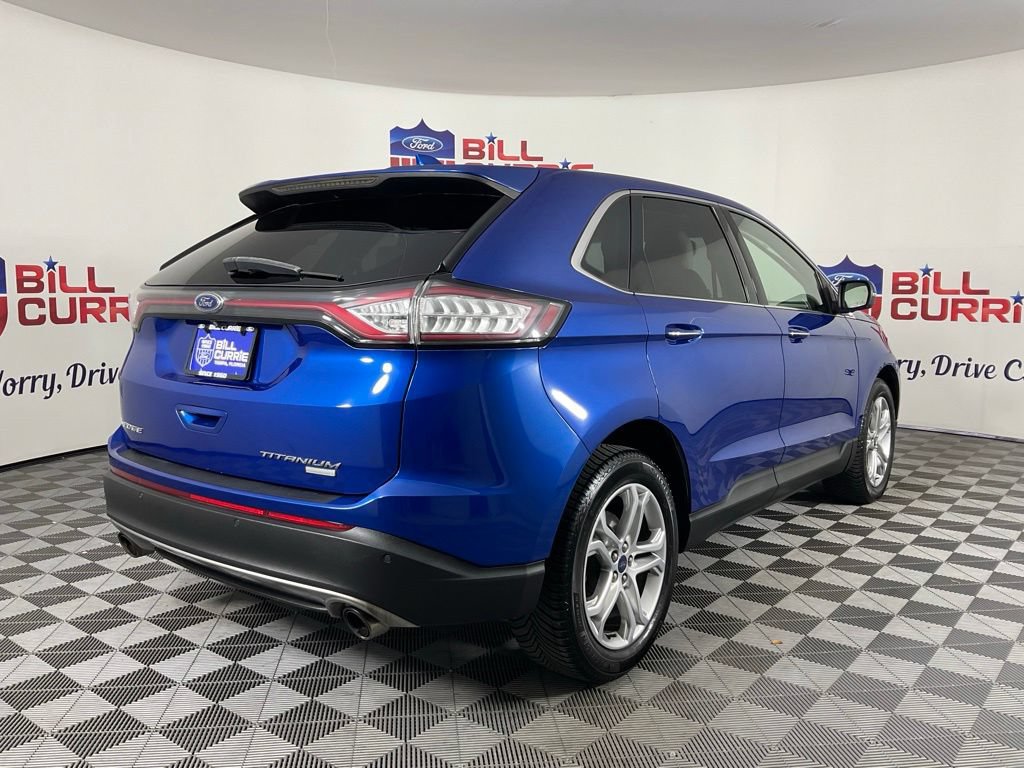 Used 2018 Ford Edge Titanium w/ Ford Safe & Smart Package FWD image 3
