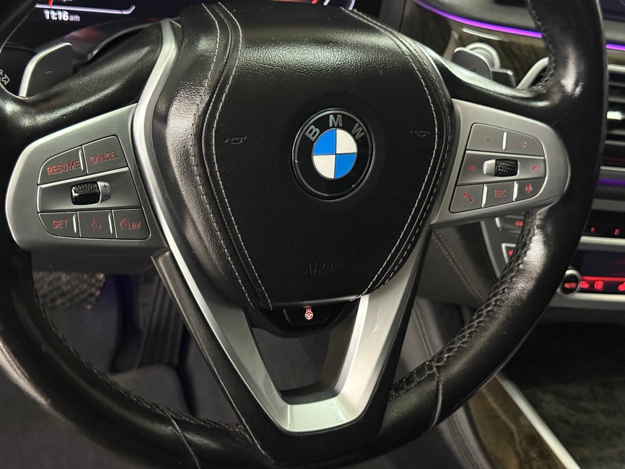 Used 2021 BMW 740i w/ Premium Package RWD image 47
