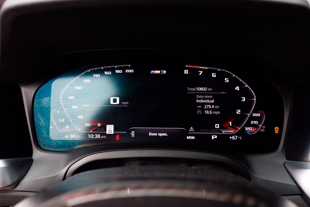 Used 2022 BMW M3 Competition w/ M Carbon Exterior Package RWD image 23