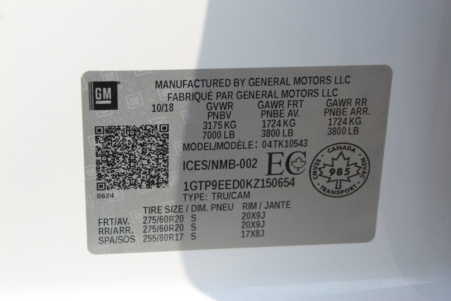 Used 2019 GMC Sierra 1500 AT4 w/ AT4 Premium Package image 41