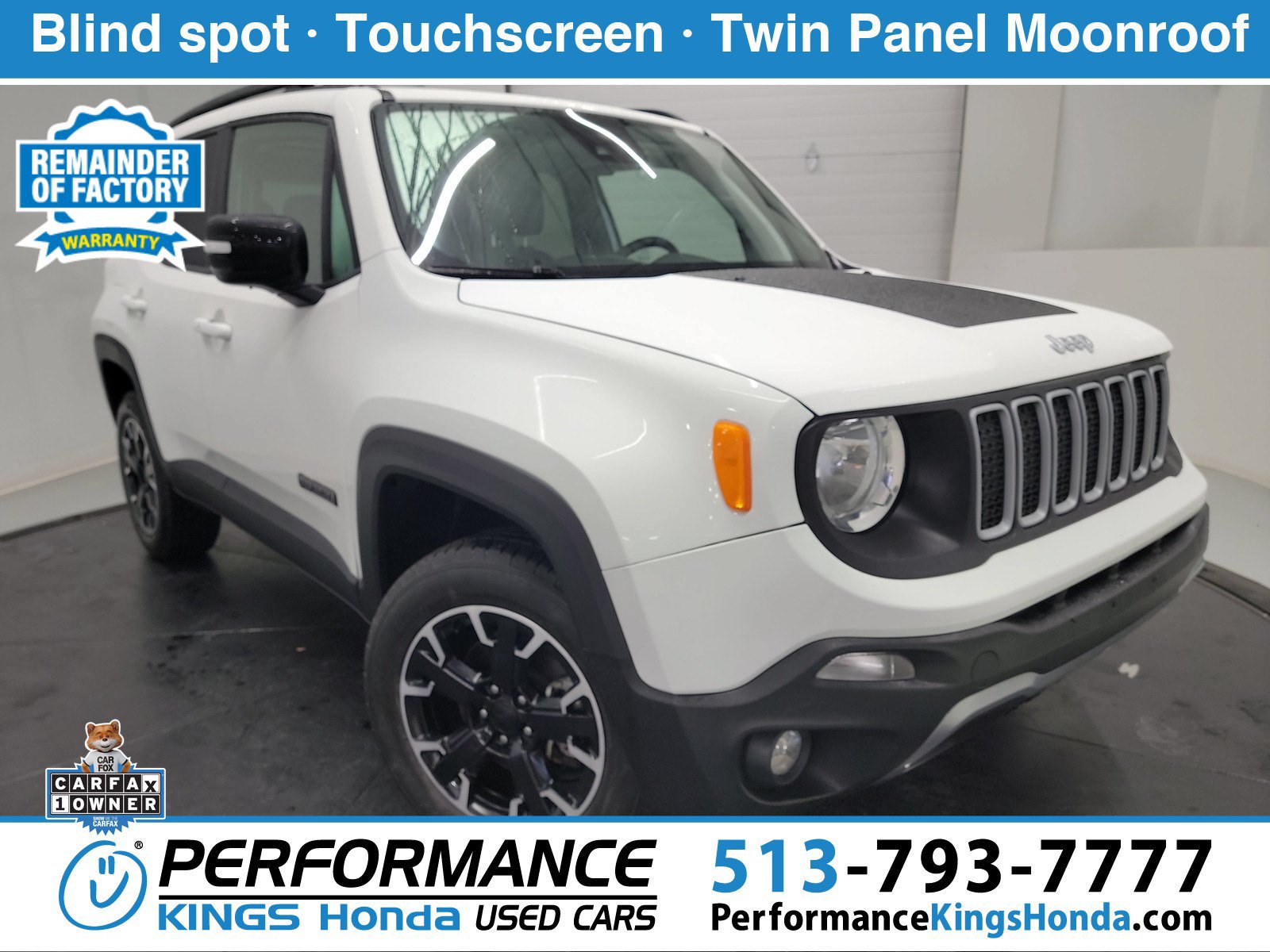 Used 2023 Jeep Renegade Latitude w/ Sun/Sound Group AWD/4WD 360° Tour