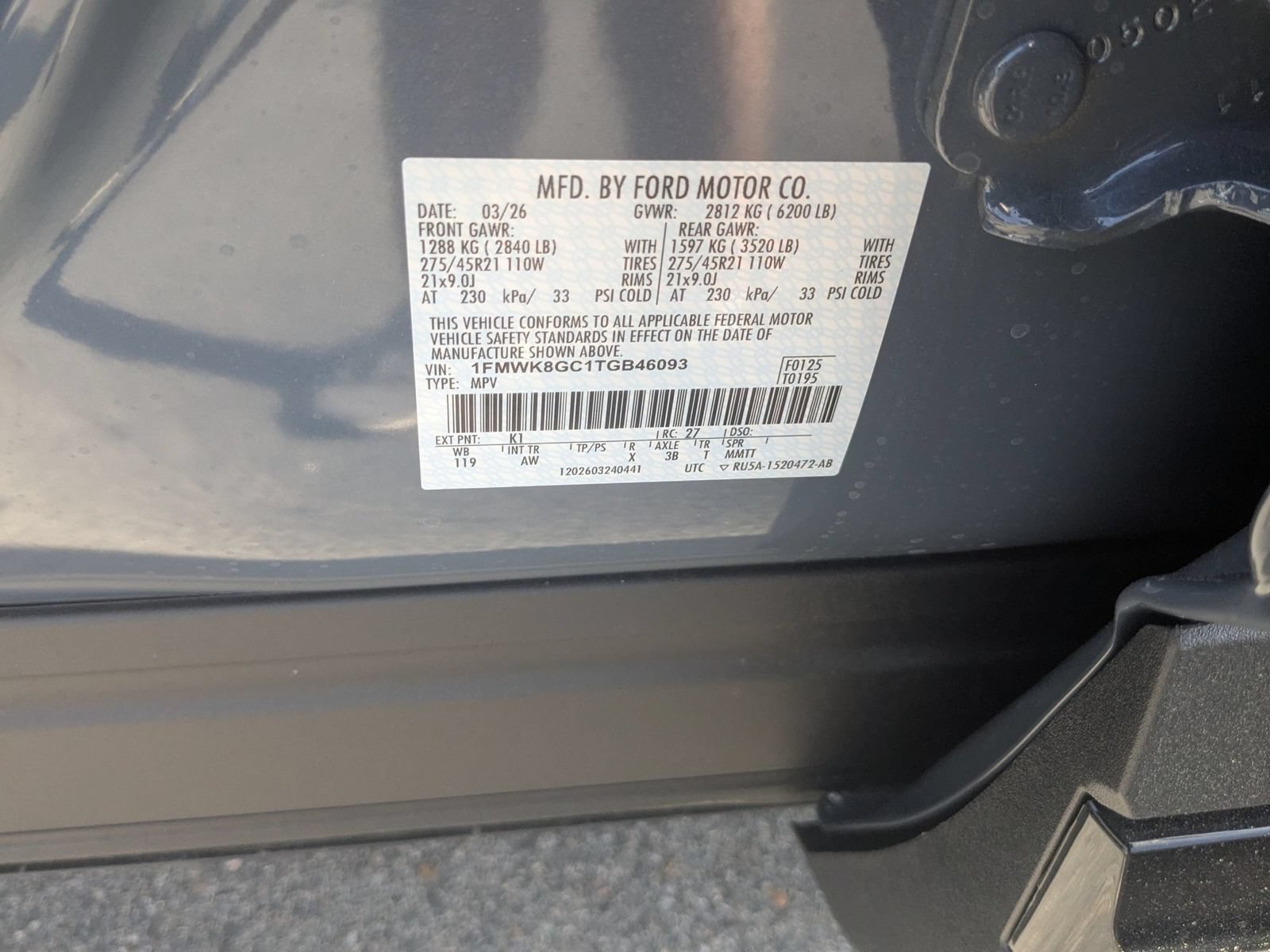 New 2026 Ford Explorer ST w/ Sun And Sound Package AWD/4WD image 42