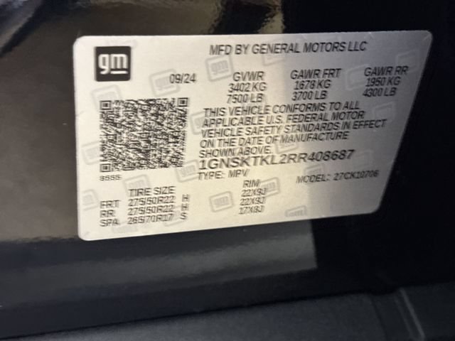 Certified 2024 Chevrolet Tahoe High Country AWD/4WD image 35