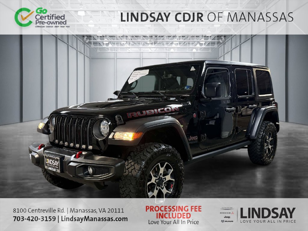 Certified 2020 Jeep Wrangler Unlimited Rubicon w/ Dual Top Group