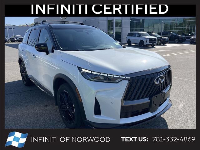 Certified 2026 INFINITI QX60 Sport w/ Dark Cargo Package