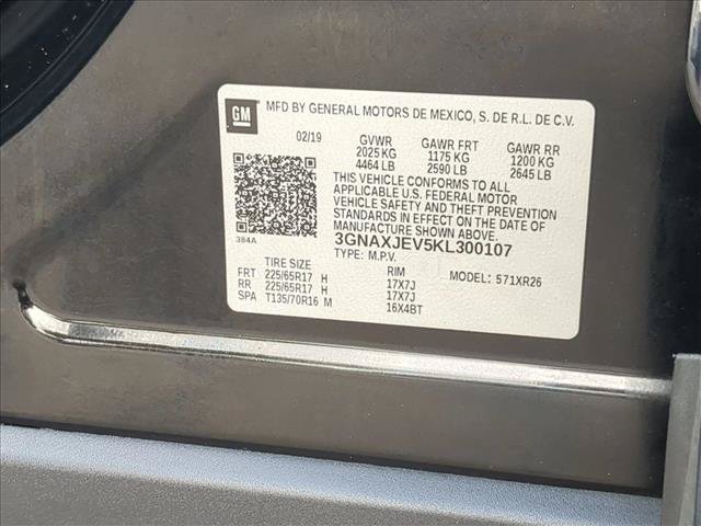 Used 2019 Chevrolet Equinox LT w/ Driver Convenience Package FWD image 24