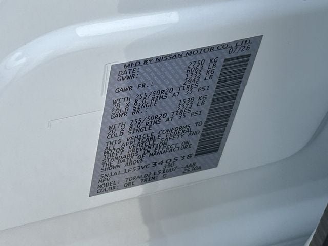 New 2027 INFINITI QX60 Luxe w/ Cargo Package FWD image 32