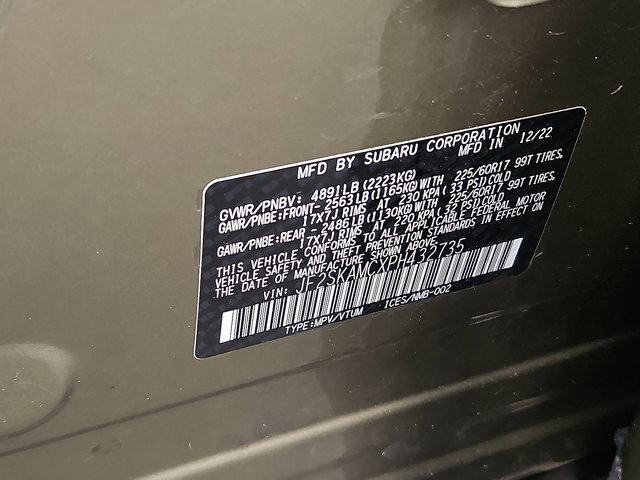 Certified 2023 Subaru Forester Wilderness AWD/4WD image 29