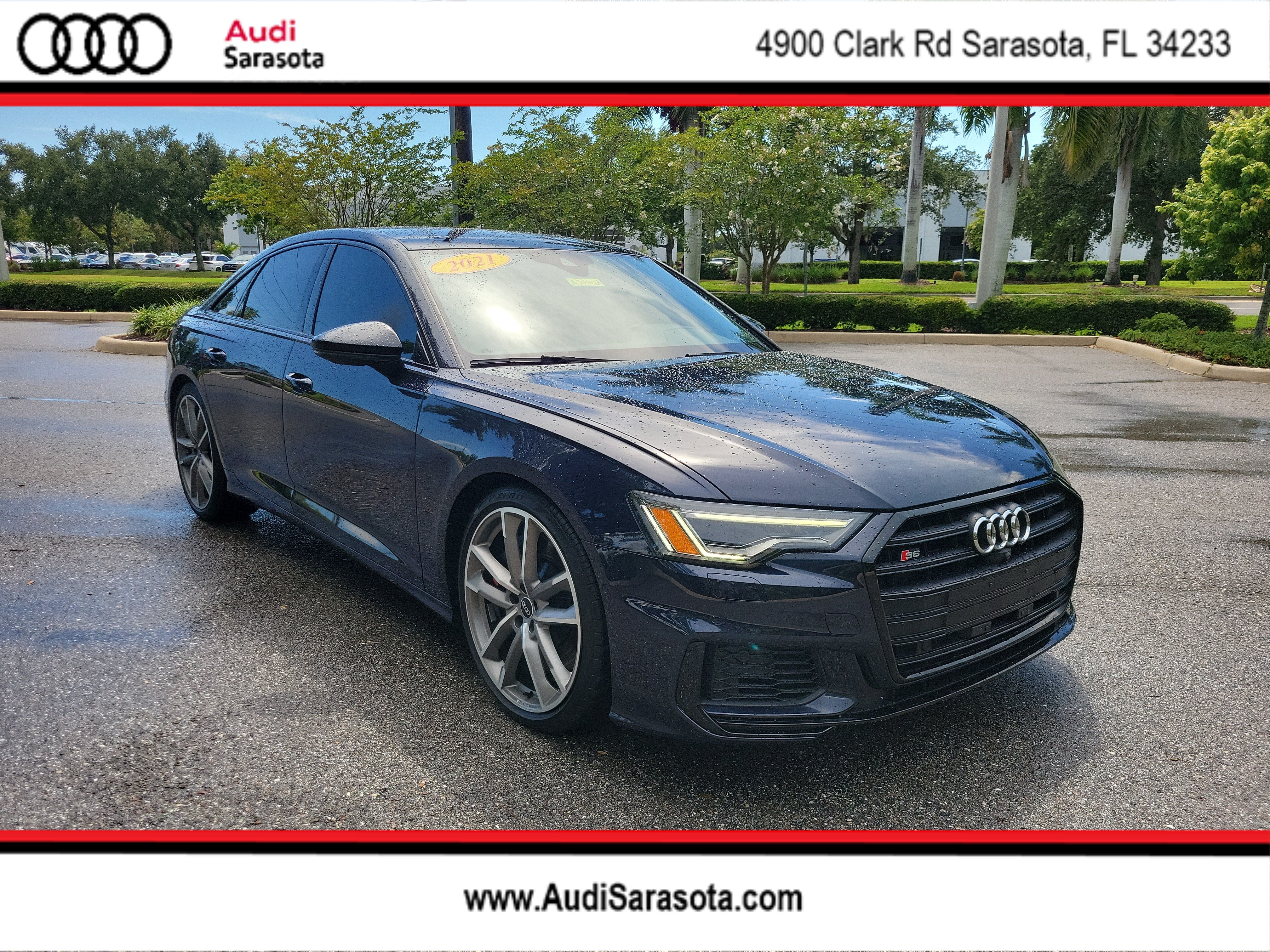 Used 2021 Audi S6 Premium Plus w/ Black Optic Package AWD/4WD image 1