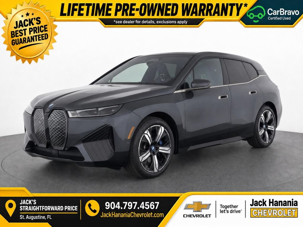 Used 2023 BMW iX xDrive50 w/ Sport Package AWD/4WD image 2