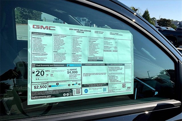 New 2026 GMC Canyon Elevation image 14