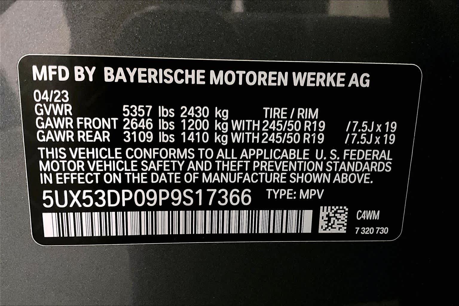 Used 2023 BMW X3 xDrive30i w/ Premium Package AWD/4WD image 33
