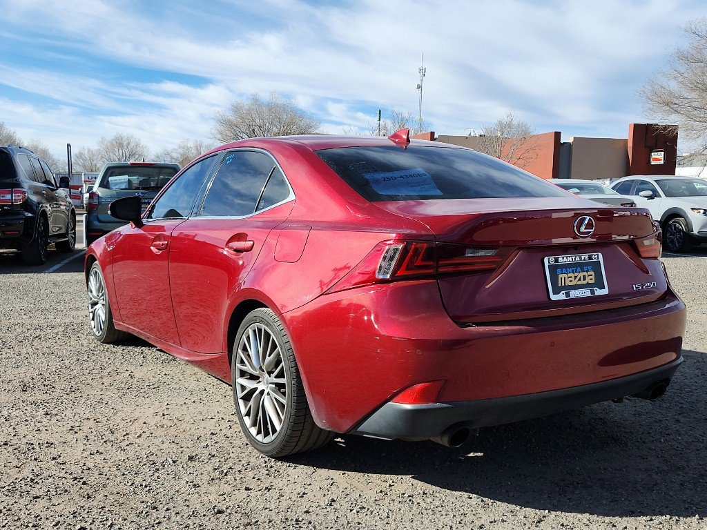 Used 2014 Lexus IS 250 w/ Luxury Package w/Brown Wood image 8