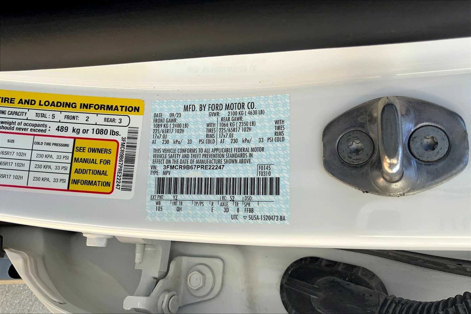 Used 2023 Ford Bronco Sport Big Bend image 30