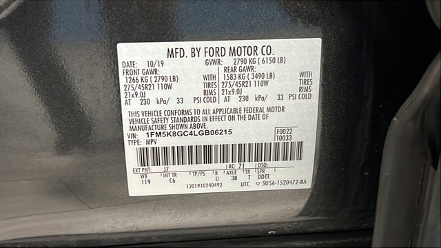 Used 2020 Ford Explorer ST w/ ST Street Pack AWD/4WD image 29
