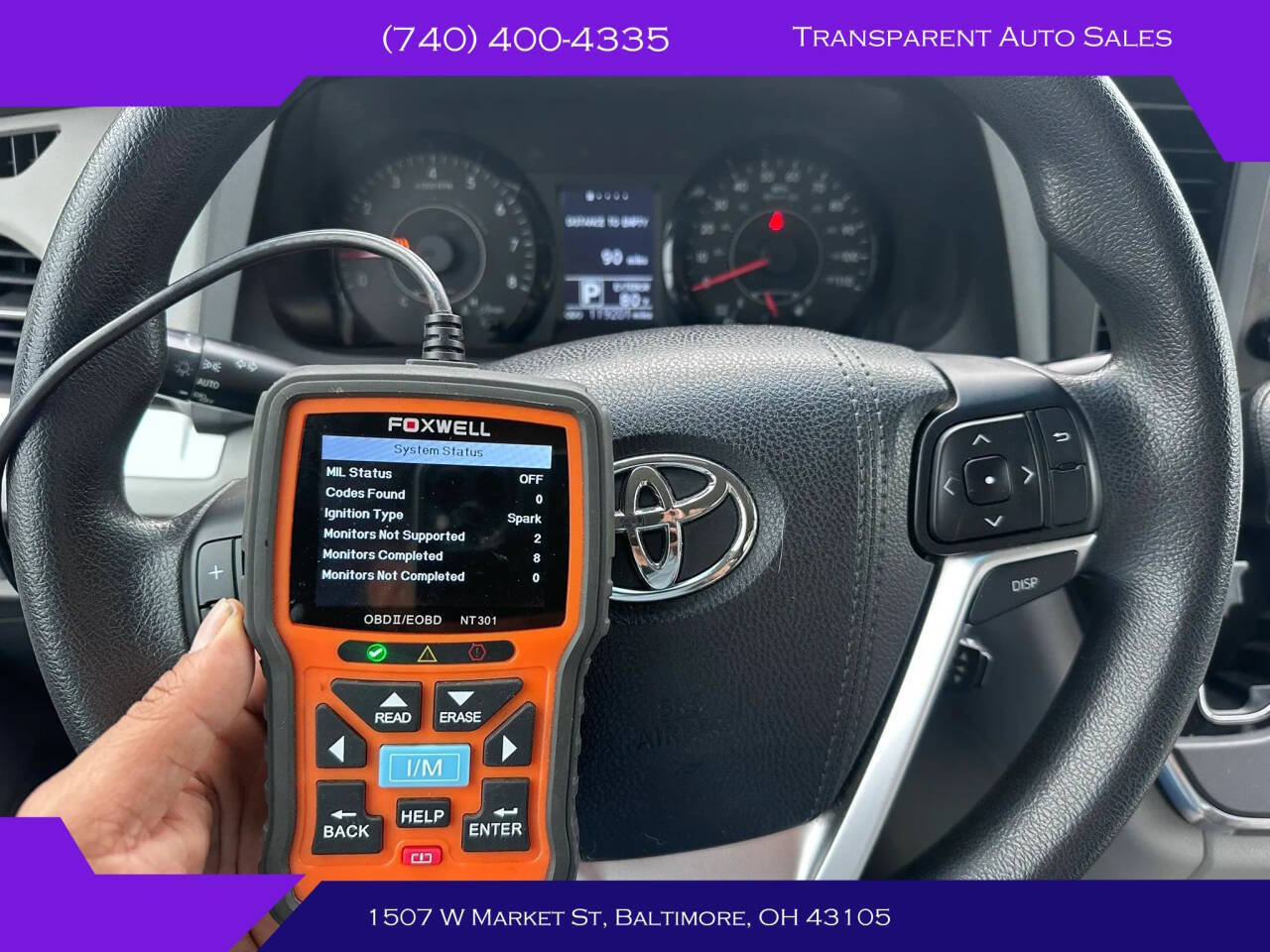 Used 2015 Toyota Sienna LE FWD image 22