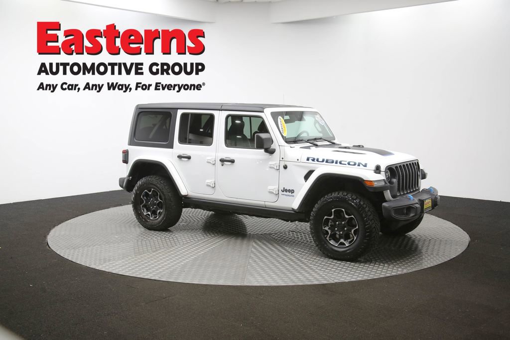 Used 2022 Jeep Wrangler Unlimited Rubicon 4xe w/ Cold Weather Group AWD/4WD image 48