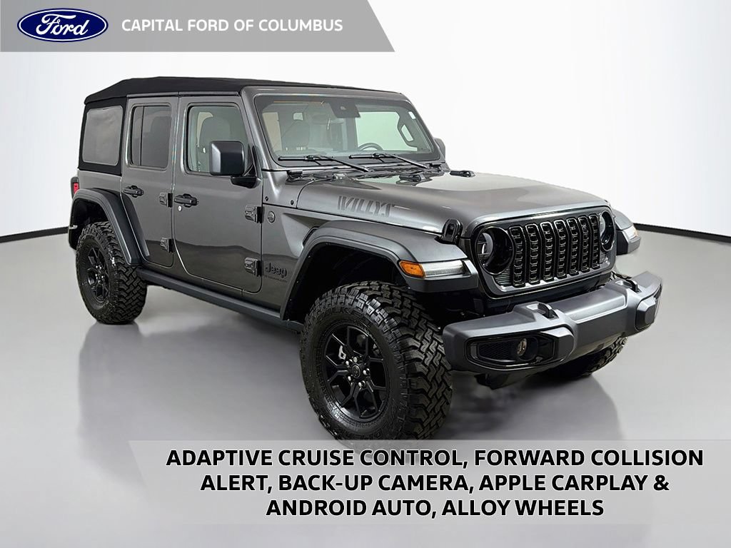 Used 2024 Jeep Wrangler Unlimited Sport AWD/4WD image 1