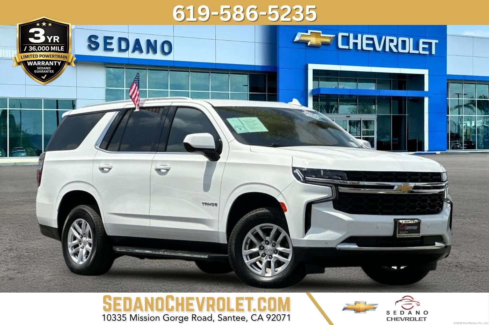 Used 2024 Chevrolet Tahoe LS RWD image 1