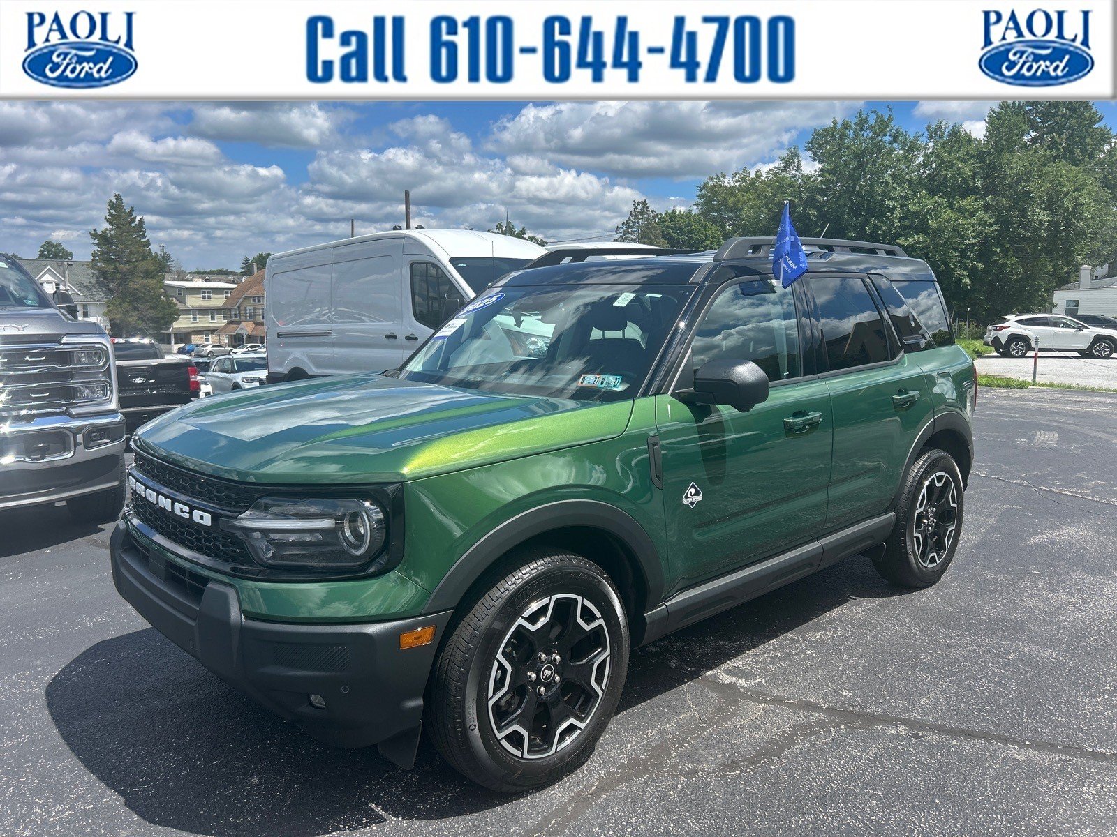 Certified 2025 Ford Bronco Sport Outer Banks w/ Outer Banks Tech Package+ AWD/4WD image 1