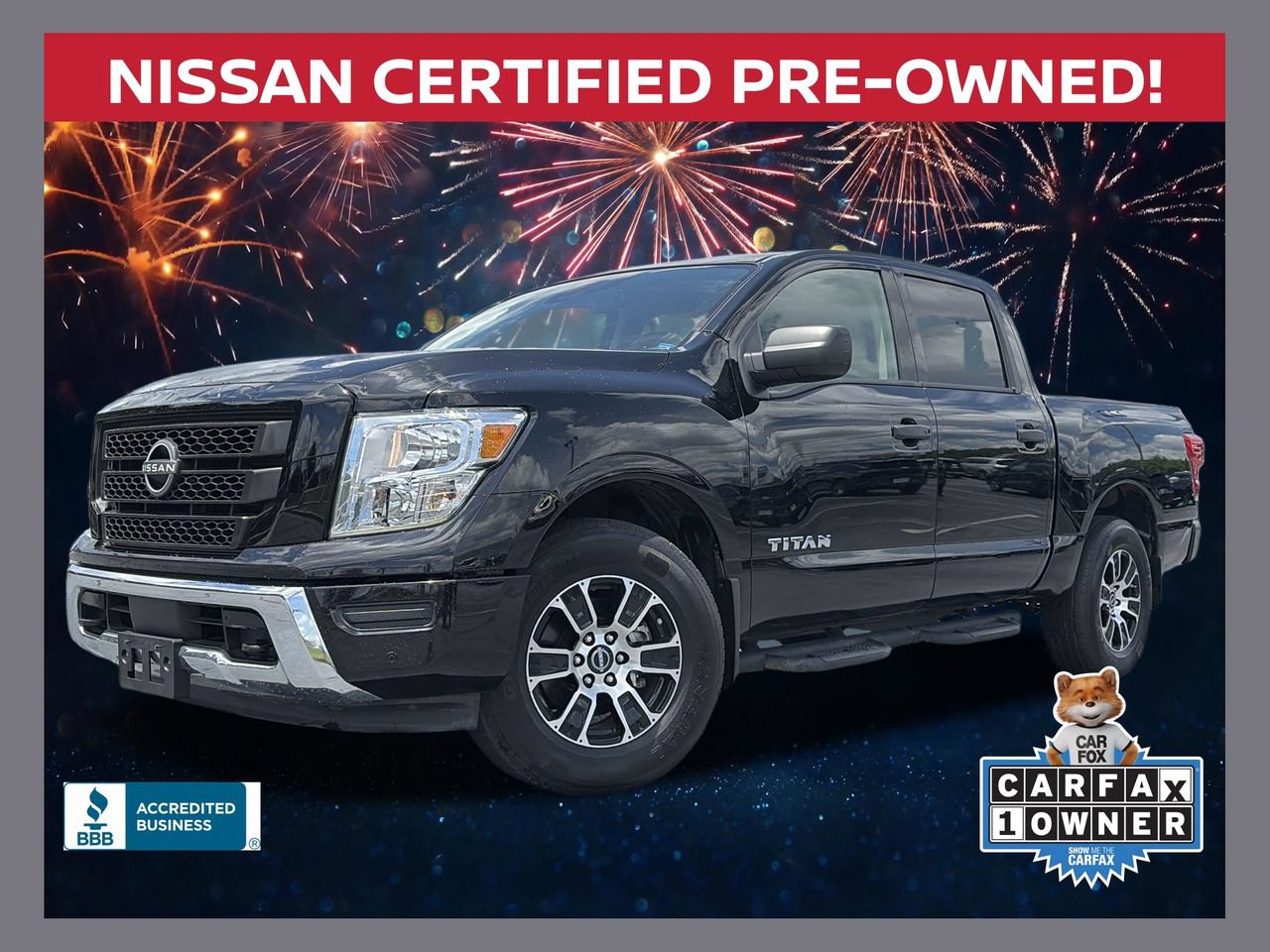 Certified 2024 Nissan Titan SV w/ SV Convenience Package