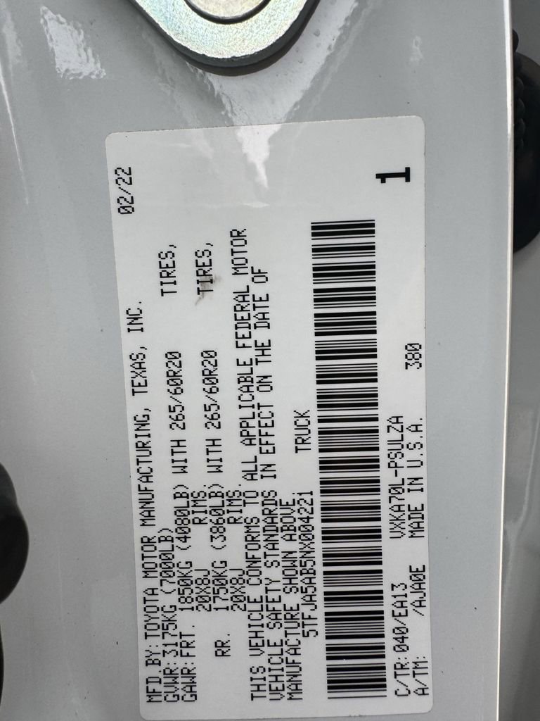 Used 2022 Toyota Tundra Limited image 33