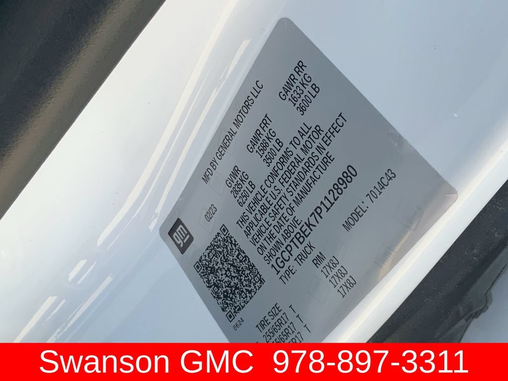 Certified 2023 Chevrolet Colorado W/T w/ Advanced Trailering Package AWD/4WD image 33