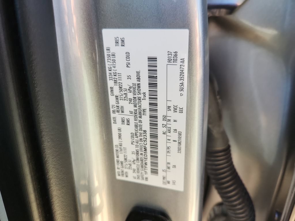 Used 2021 Ford F150 Limited AWD/4WD image 21