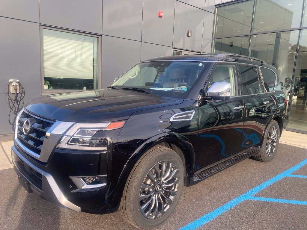 Used 2023 Nissan Armada Platinum w/ Captain's Chairs Package AWD/4WD image 7