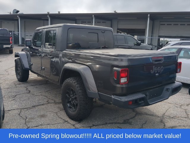 Used 2021 Jeep Gladiator Sport w/ Quick Order Package 24Q 80Th AWD/4WD image 2