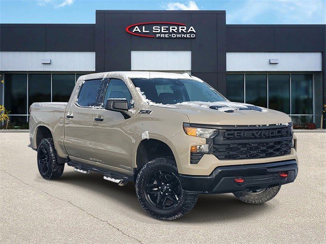 Certified 2023 Chevrolet Silverado 1500 Custom Trail Boss w/ LPO, Dark Essentials Package image 1