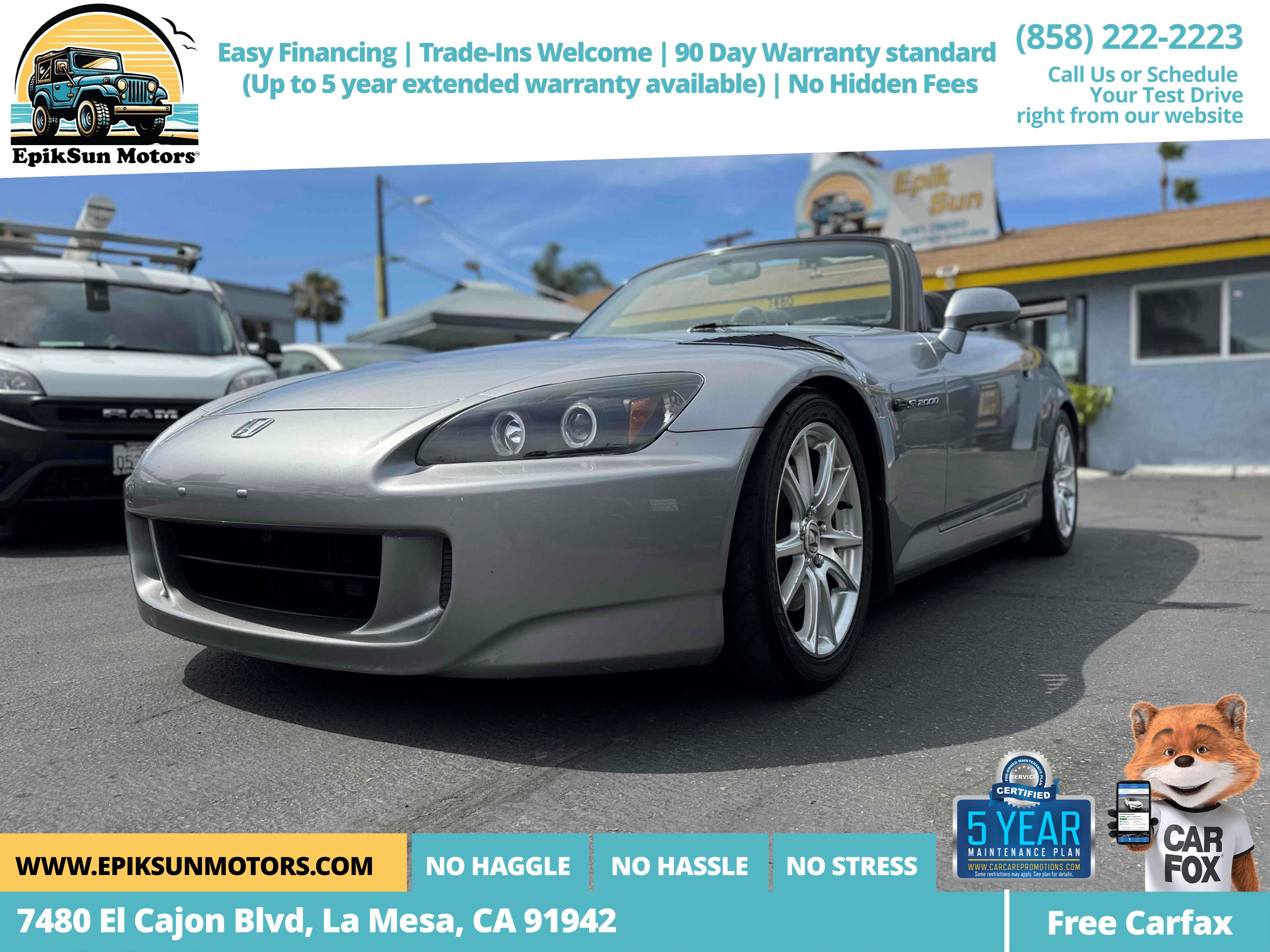 Used 2005 Honda S2000