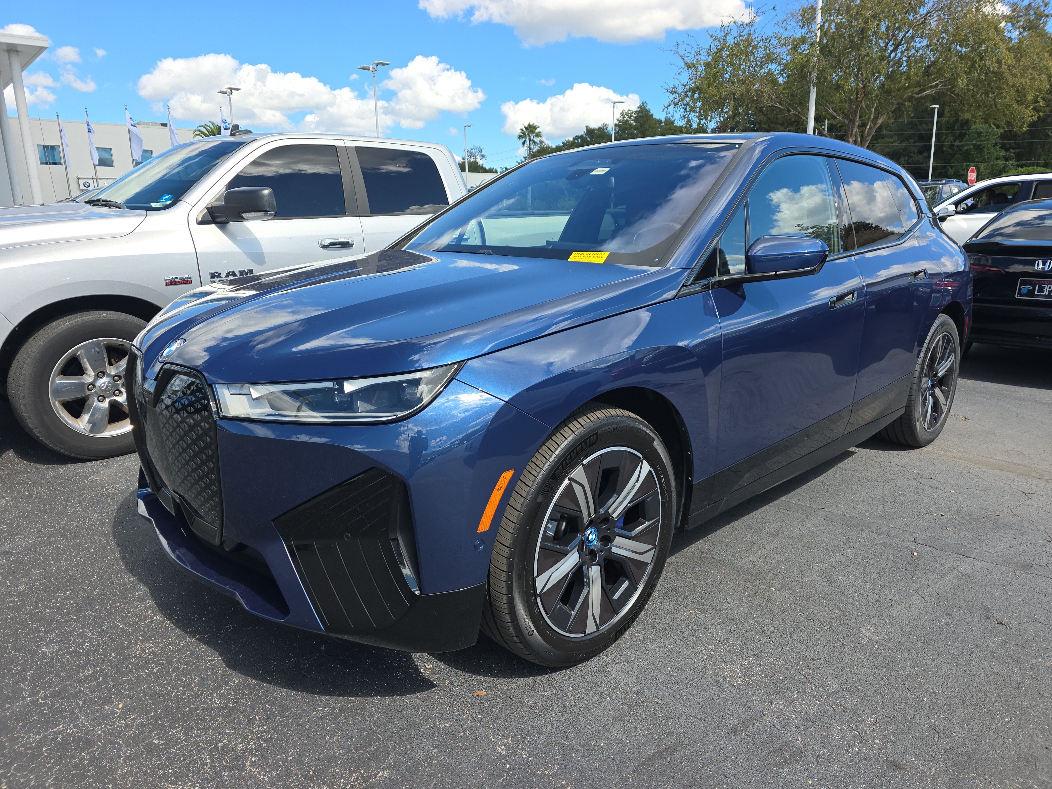 Certified 2024 BMW iX xDrive50 w/ Sport Package AWD/4WD image 3