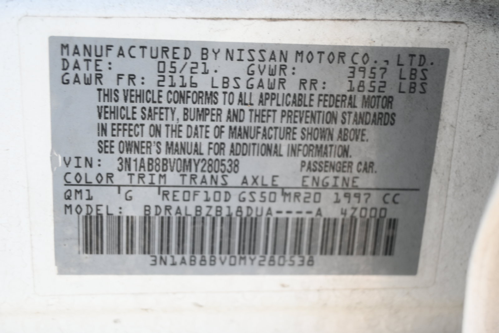 Used 2021 Nissan Sentra S FWD image 26