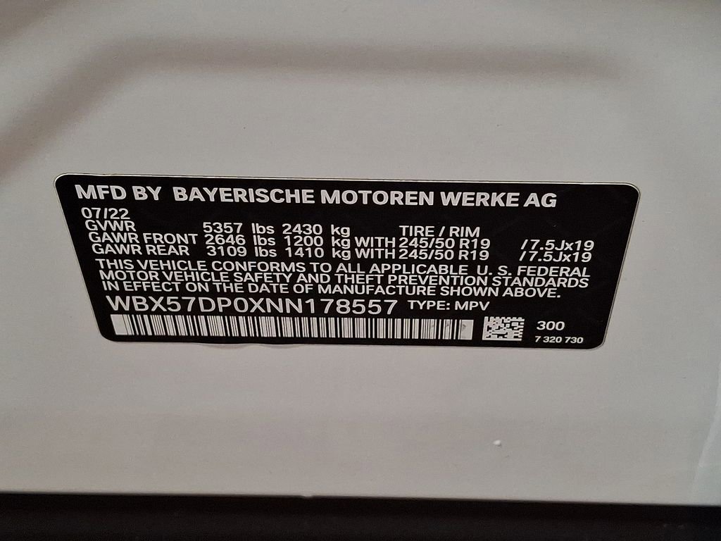 Used 2022 BMW X3 xDrive30i w/ Convenience Package w/ZPA AWD/4WD image 25