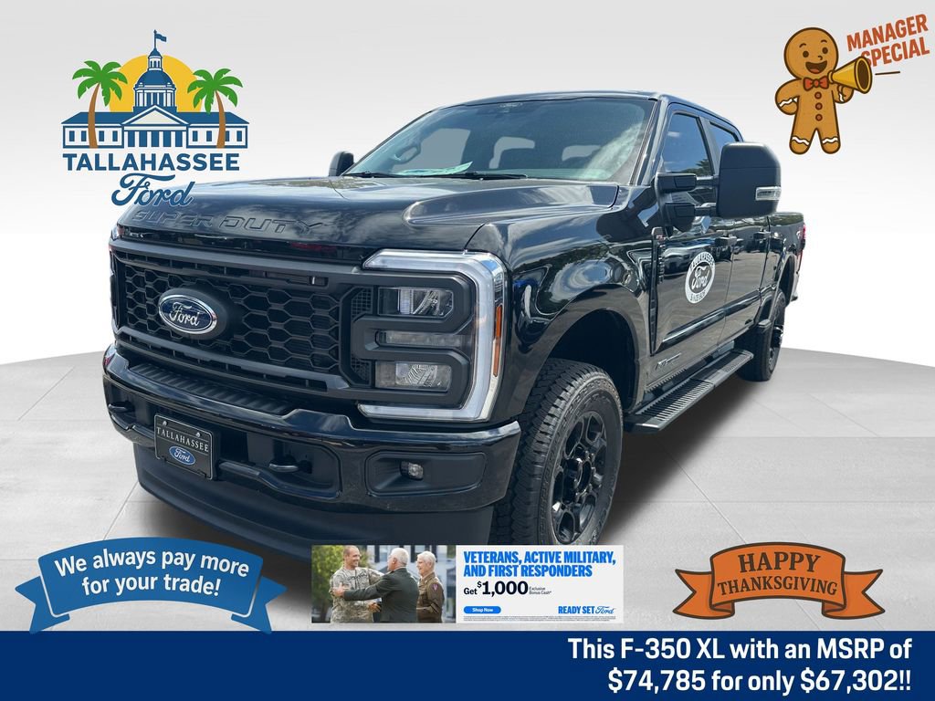 New 2025 Ford F350 XL w/ STX Appearance Package