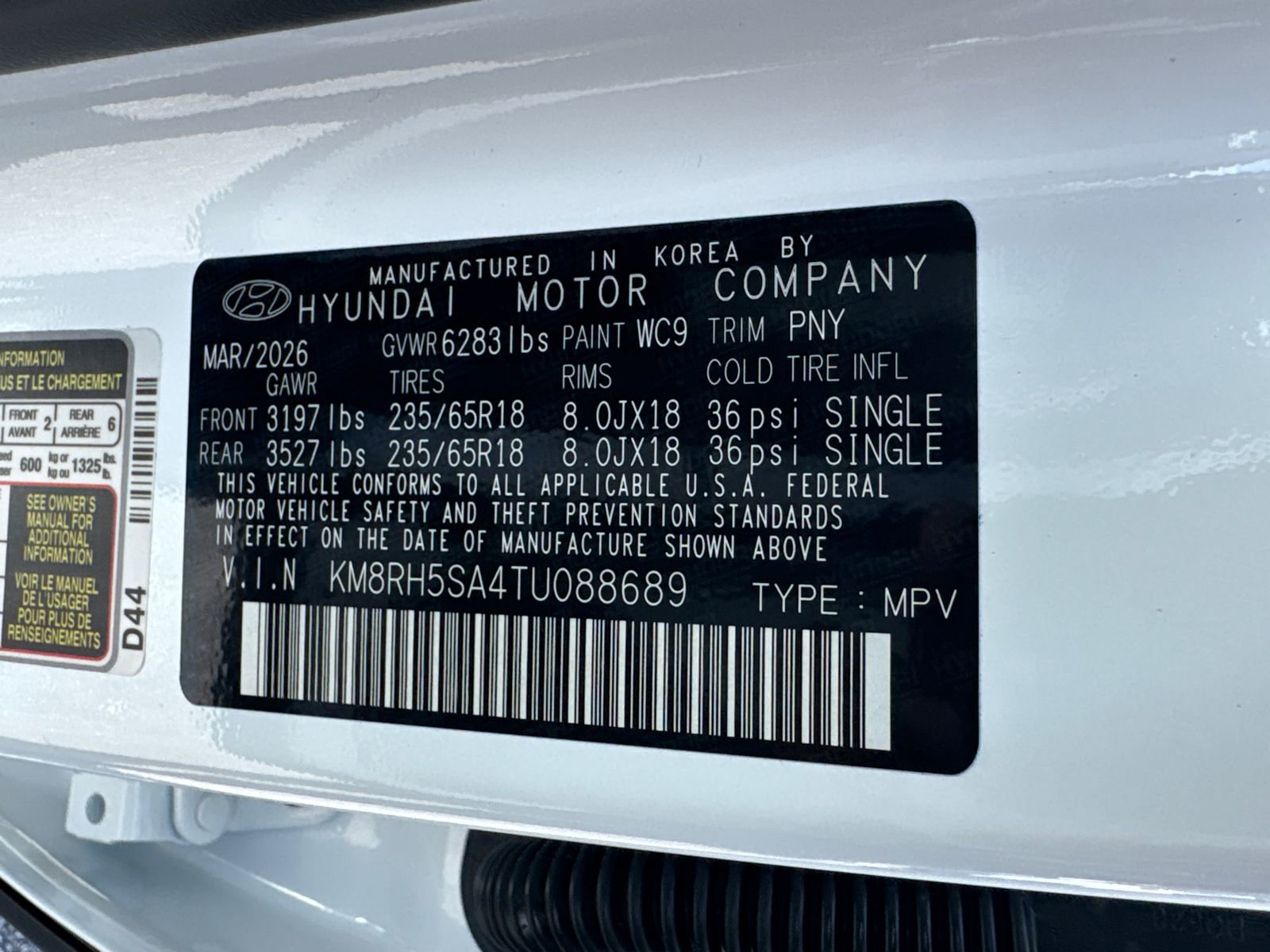 New 2026 Hyundai Palisade SEL Premium FWD image 33