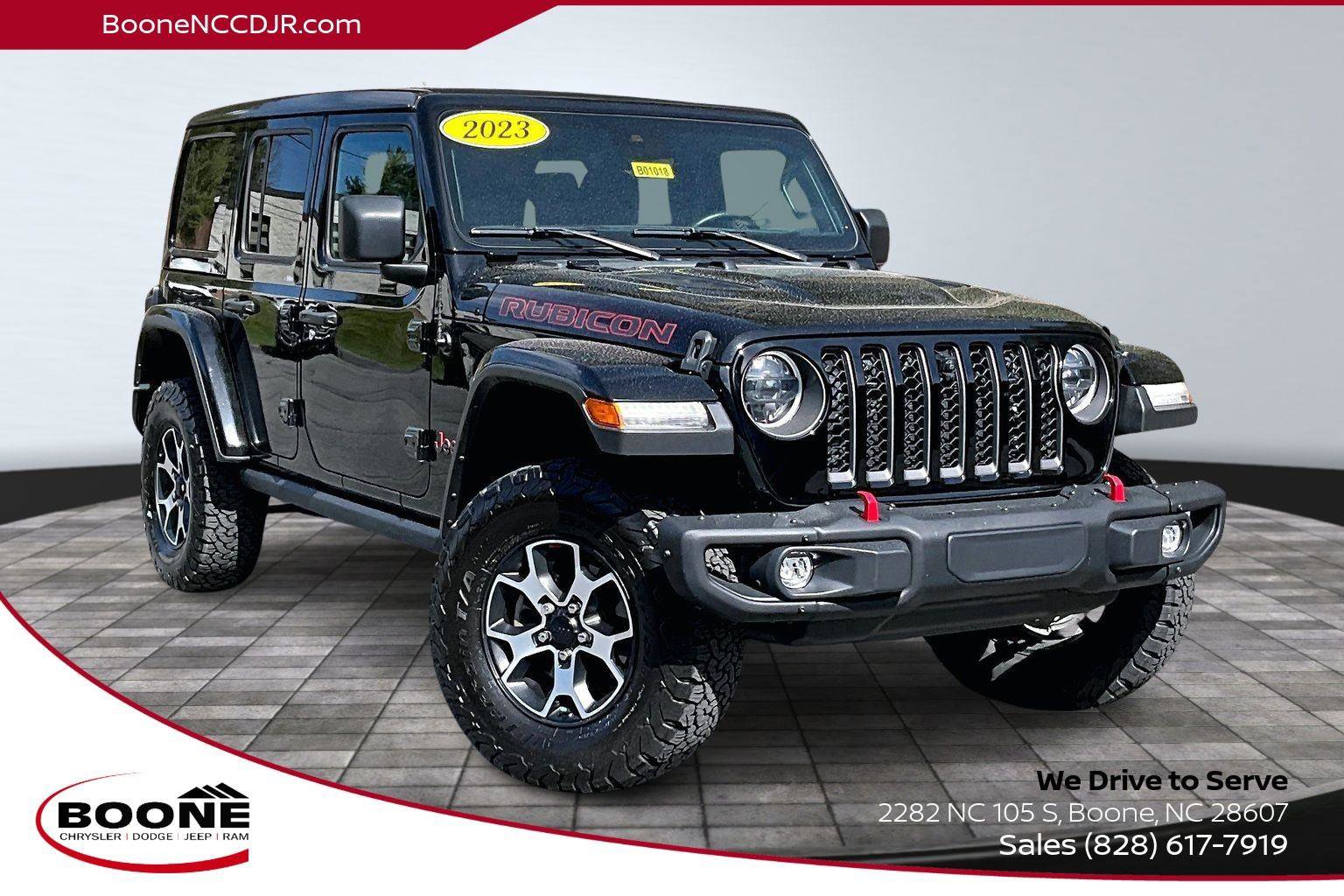 Certified 2023 Jeep Wrangler Unlimited Rubicon w/ Steel Bumper Group