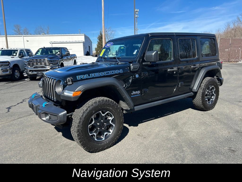 Used 2023 Jeep Wrangler Unlimited Rubicon 4xe w/ Cold Weather Group AWD/4WD image 9