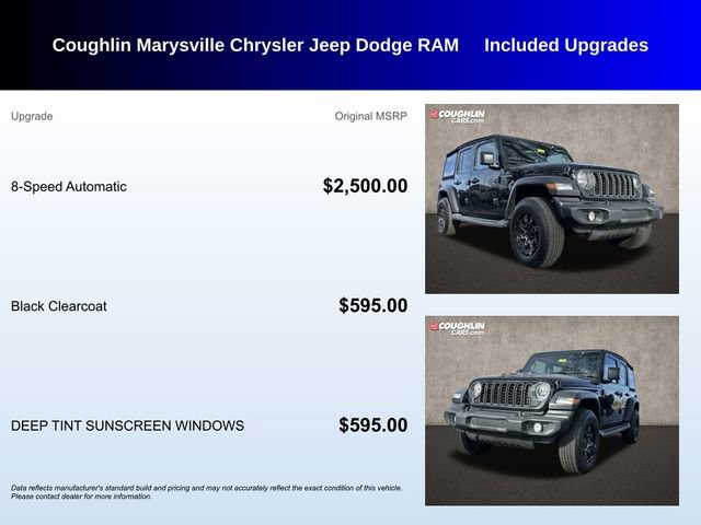 Used 2024 Jeep Wrangler Sport image 3